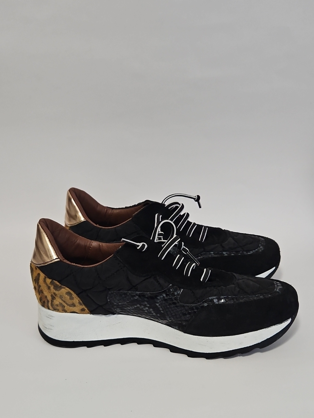 CORDANI LIZZIE BLACK  SNEAKER Size 38
